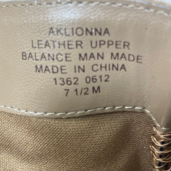 Brown suede mid calf boots, Anne Klein womens 7.5 brown hi heel platform bootie - Picture 12 of 14